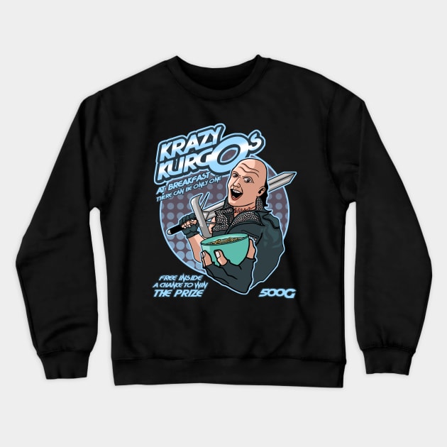 Krazy Kurgo's - Highlander - Kurgan Crewneck Sweatshirt by Duckfieldsketchbook01